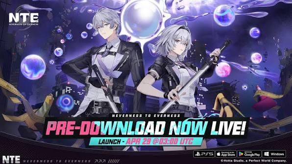 NTE promotional campaign artwork